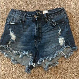 Jean shorts